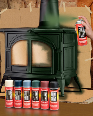 How to Paint a Wood Stove 